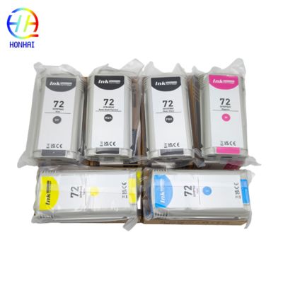 ink Cartridge HP 72  for Designjet T610 T620 T770 T790 C9403A Matte Black C9370A Photo Black C9374A Grey C9371A Cyan C9372A Magenta C9372A Yellow