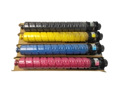 Conjunto de 4 cartuchos de tóner originales negros para Ricoh IM C4500 IM C6000 842283 842284 842285 842286