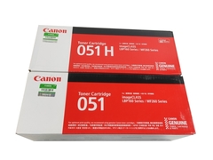 Cartucho original nuevo para impresora para Canon LBP162dw MF261d 264dw 266dn 269dw 051H Negro