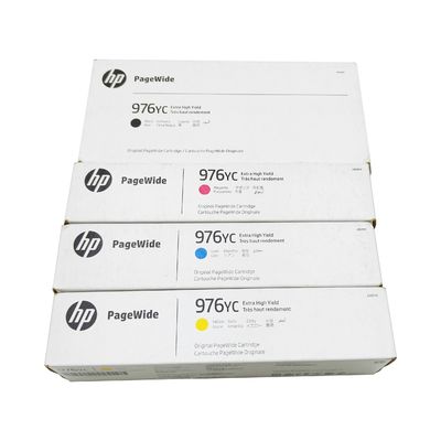 HP 976Y CMYK Cartucho de gran rendimiento de gran tamaño original L0S20YC L0S29YC L0S30YC L0S31YC