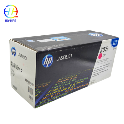 Cartucho de tóner láser HP 307A original con tecnología de tóner ColorSphere para impresión de alto rendimiento en la serie CP5225