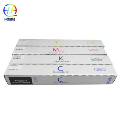 Juego de cartuchos de tóner Kyocera compatibles CMYK Color Rendimiento de 25000 páginas con chip para TASKalfa 3554ci 3555ci 4054ci 4055ci
